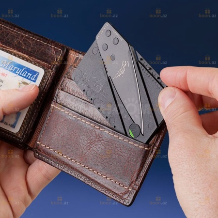 Нож кредитка «CardSharp» (карманный нож)